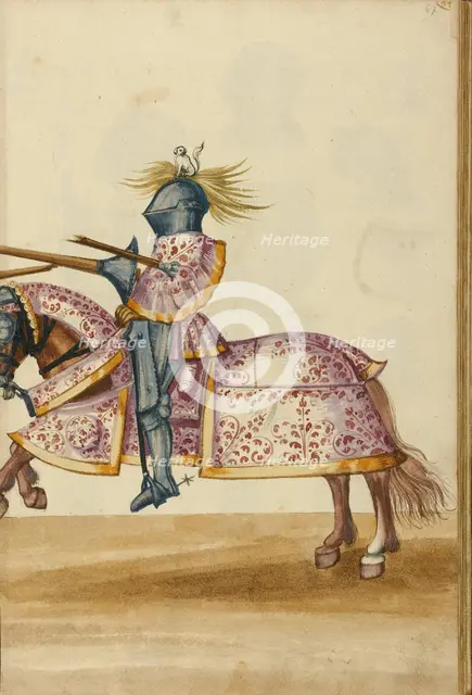 A Tournament Contest, about 1560-1570. Creator: Unknown.