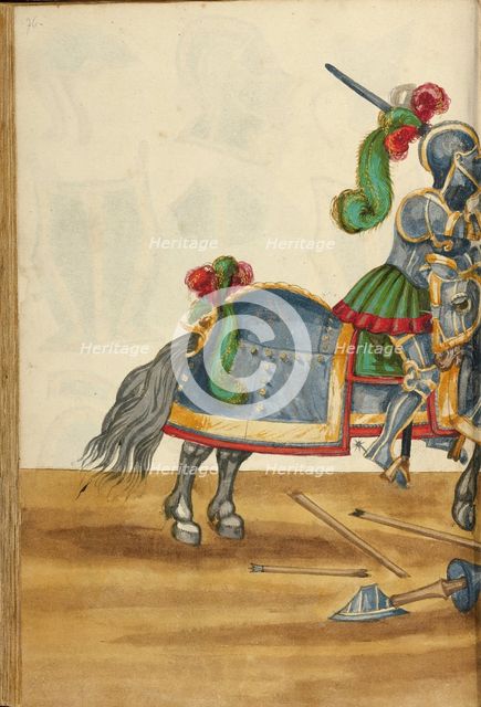 A Tournament Contest, about 1560-1570. Creator: Unknown.