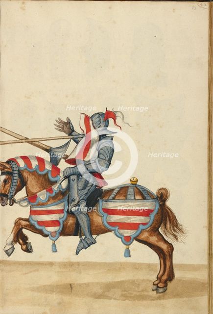 A Tournament Contest, about 1560-1570. Creator: Unknown.