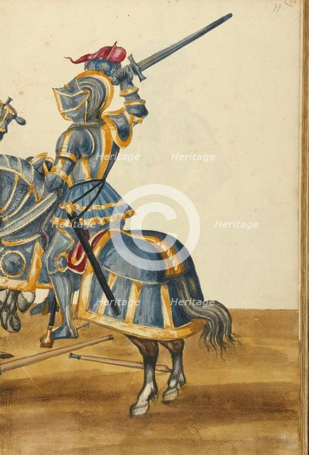 A Tournament Contest, about 1560-1570. Creator: Unknown.