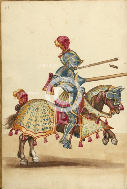 A Tournament Contest, about 1560-1570. Creator: Unknown.