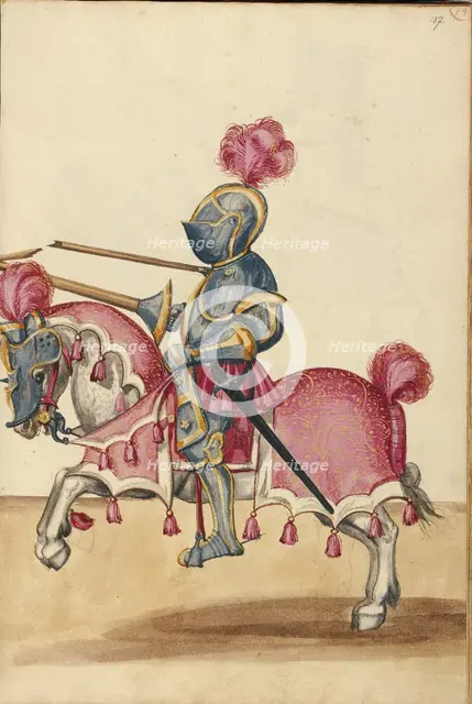 A Tournament Contest, about 1560-1570. Creator: Unknown.