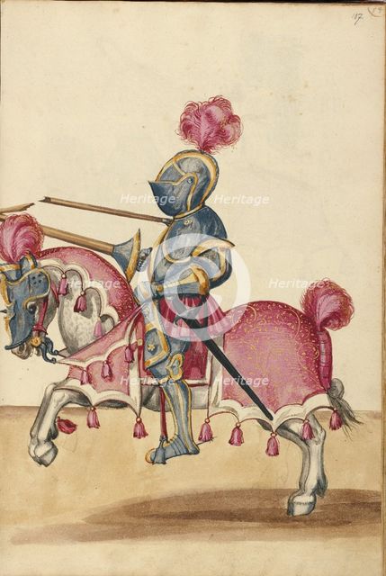 A Tournament Contest, about 1560-1570. Creator: Unknown.