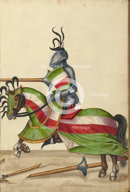 A Tournament Contest, about 1560-1570. Creator: Unknown.