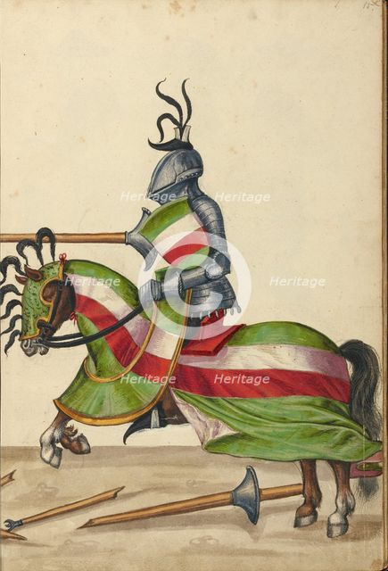 A Tournament Contest, about 1560-1570. Creator: Unknown.
