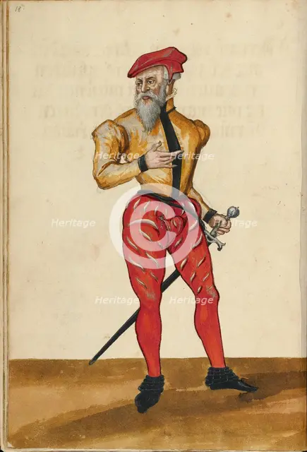 A Tournament Herald, about 1560-1570. Creator: Unknown.