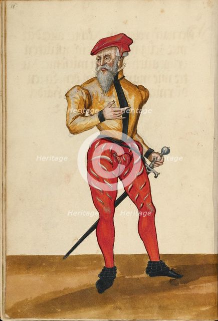 A Tournament Herald, about 1560-1570. Creator: Unknown.