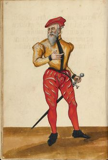 A Tournament Herald, about 1560-1570. Creator: Unknown