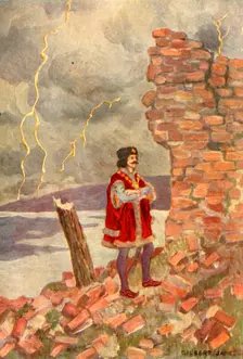 A tower had struck Maximus without doing him serious hurt 1917. Creator: Unknown