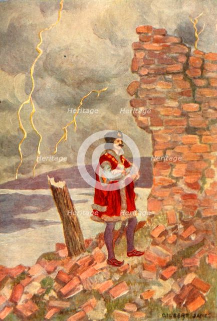 'A tower had struck Maximus without doing him serious hurt', 1917. Creator: Unknown.