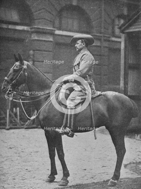 'A Trooper in the Rhodesian Horse', 1902. Artist: William Gregory & Co.