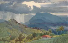 A Tropical Shower c1880 (1905). Creator: Alexander Henry Hallam Murray