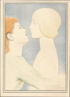 A Travers Les Ages c1895. Artist: Fernand Khnopff