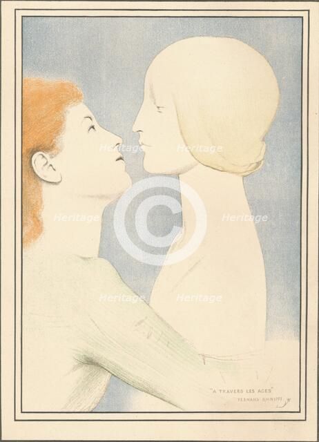 'A Travers Les Ages', c1895. Artist: Fernand Khnopff.