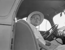 A tractor pioneer of the Mississippi Delta, 1937. Creator: Dorothea Lange
