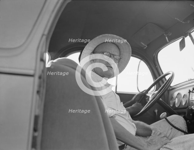 A tractor pioneer of the Mississippi Delta, 1937. Creator: Dorothea Lange.