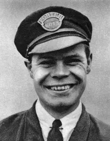 A train porter, London, 1926-1927