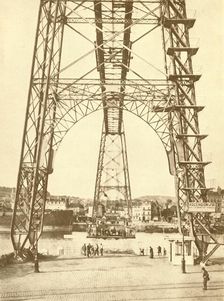 A Transporter Bridge at Rouen c1930. Creator: Unknown
