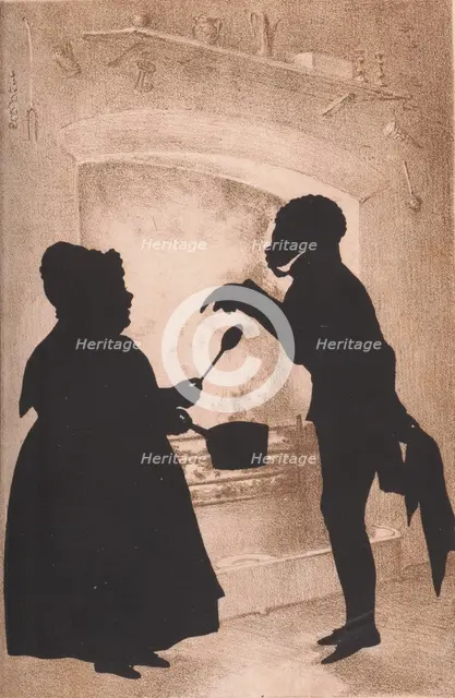 A Treatise on Silhouette Likenesses, 1835. Creator: Auguste Amant Constant Fidele Edouart.
