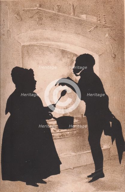 A Treatise on Silhouette Likenesses, 1835. Creator: Auguste Amant Constant Fidele Edouart.
