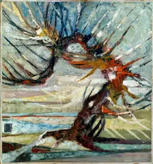 A Tree early 20th century(?). Artist: Otto Mueller