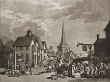 'A Trip to Brighton a Hundred Years Ago; Cuckfield on a Fair Day, c1788 1888. Creator: Unknown