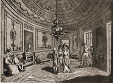 'A Trip to Brighton a Hundred Years Ago; Saloon in the Prince of Wales's Marine Pavilion, c1788 1 Creator: Unknown