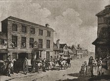 'A Trip to Brighton a Hundred Years Ago; "The White Hart" at Reigate, c1788 1888. Creator: Unknown
