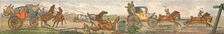 'A Trip to Leicestershire, or The Melton Mowbray Panorama, 1820; Adventures on the Road to Melton - Creator: Unknown
