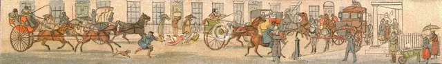 ''A Trip to Leicestershire, or The Melton Mowbray Panorama, 1820; "Doing a Bit of City" -- "The Sine Creator: Unknown.
