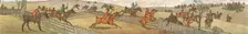 'A Trip to Leicestershire, or The Melton Mowbray Panorama, 1820; The First Morning Out -- The Cover Creator: Unknown