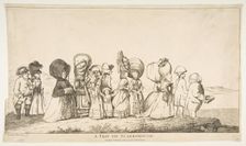 A Trip to Scarborough, March 3, 1783. Creator: James Bretherton