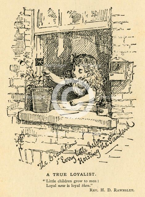 'A True Loyalist', c1897. Creator: Unknown.