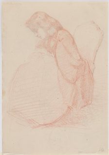 A two-sided drawing of Fumette and Dancing Clowns, 1855-1859. Creator: James Abbott McNeill Whistler