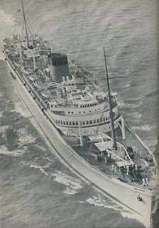 A Twin-Screw motorship, the Stirling Castle built by Harland and Wolff 1937