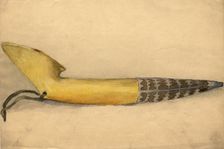 A tube, Selkups, 1920. Creator: A. G. Vargin