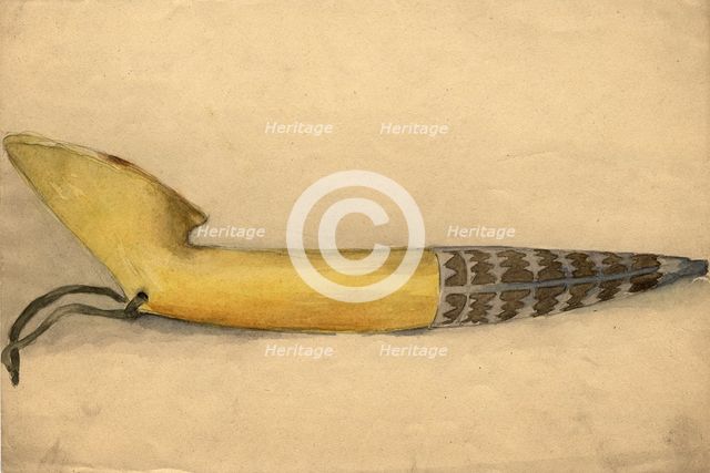 A tube, Selkups, 1920. Creator: A. G. Vargin.