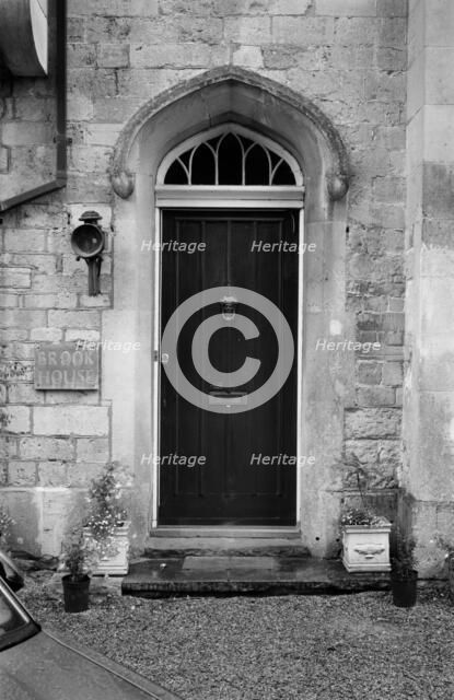 A Tudor-style doorway at Brook House, Station Yard, Steventon, Oxfordshire, 1999. Artist: EH/RCHME staff photographer