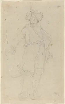 A Turk [recto]. Creator: Giovanni Battista Cipriani