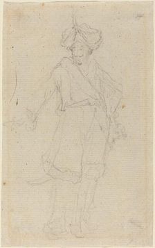 A Turk [recto]. Creator: Giovanni Battista Cipriani