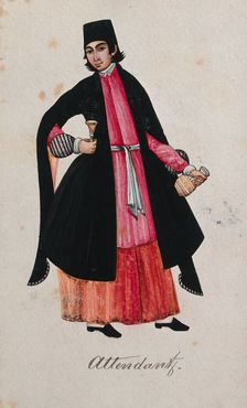 A Turkish attendant. Creator: Unknown