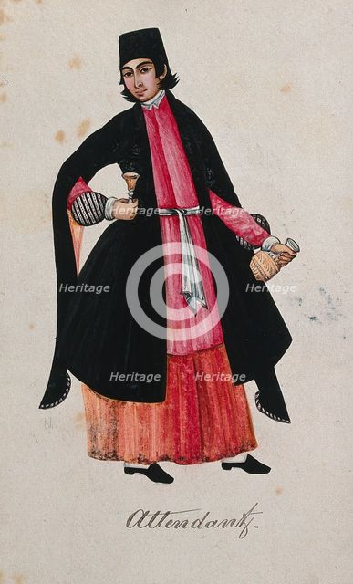 A Turkish attendant. Creator: Unknown.