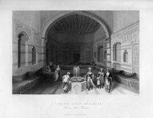 A Turkish divan, Damascus, Syria, 1841.Artist: George Presbury