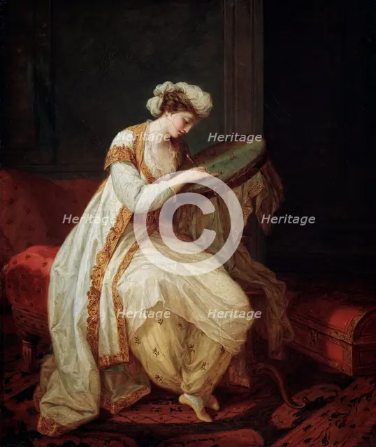 'A Turkish Woman', 1773.  Artist: Angelica Kauffman