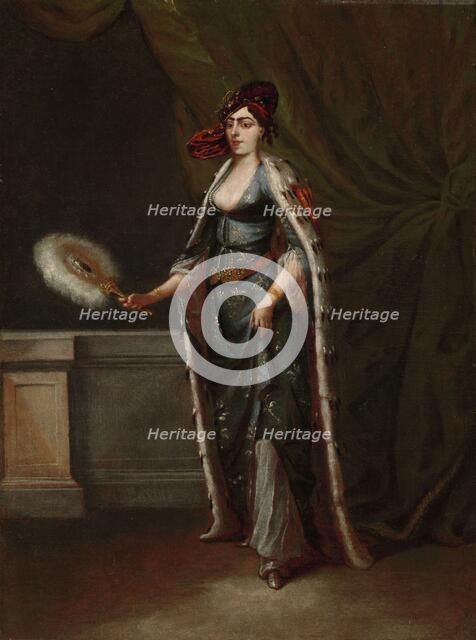 A Turkish Woman, c.1720-1737. Creator: Jean Baptiste Vanmour.