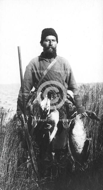A type of hunter from the lower reaches of the Amur, 1909. Creator: Vladimir Ivanovich Fedorov.