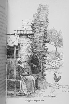 A typical Negro cabin, 1897. Creators: Maude Cowles, Genevieve Cowles