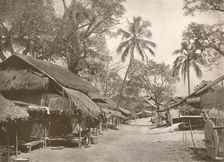 A Typical Burmese Village Scene 1900. Creator: Unknown
