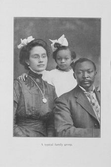 A typical family group, 1916. Creator: Unknown