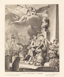 A un peuple libre, 1790. Creator: Jean Dambrun